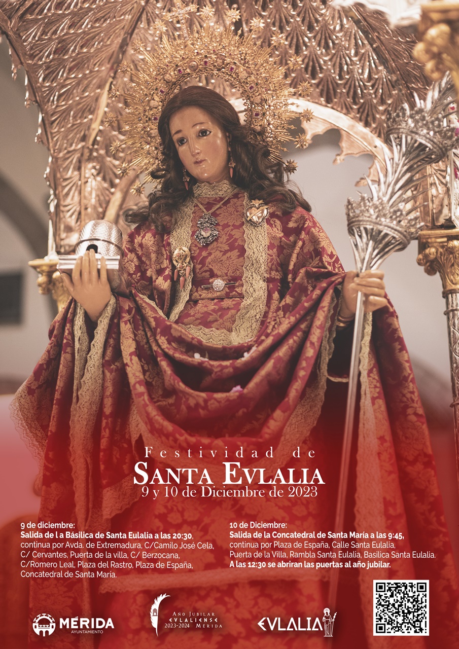 Festividad de Santa Eulalia 2023 Mérida